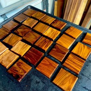 Walnut Coasters